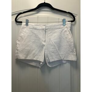 C Wonder Women’s Mid Rise Lightweight Soft Textured Casual‎ Shorts Size 2 White
